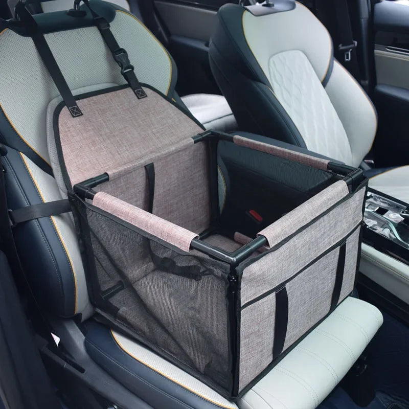 PawPlanet SafeRide – Wasserdichter Auto-Sitzkorb