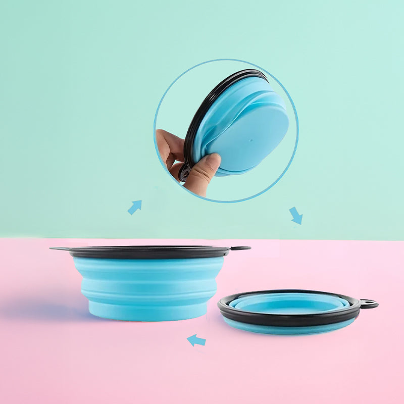 PawPlanet FlexiBowl – Faltbarer Reise-Napf