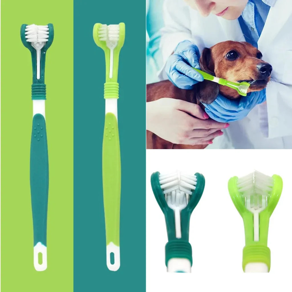 PawPlanet™ Denti – 3-Seiten-Zahnbürste