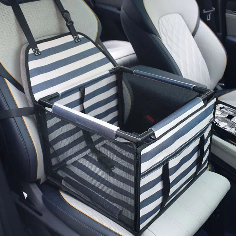 PawPlanet SafeRide – Wasserdichter Auto-Sitzkorb