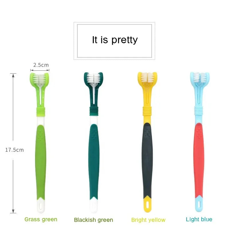 PawPlanet™ Denti – 3-Seiten-Zahnbürste