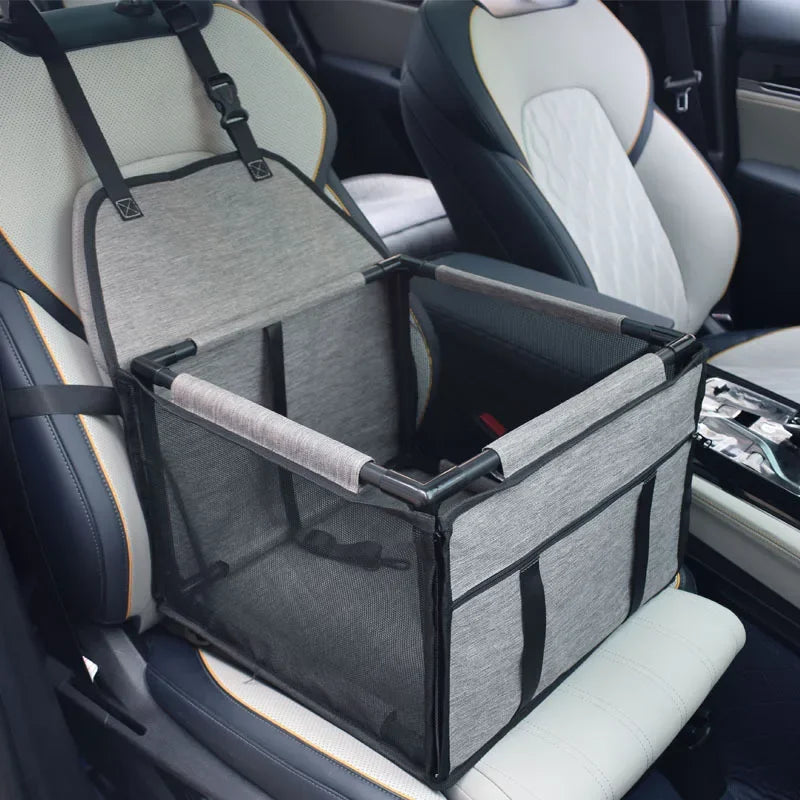 PawPlanet SafeRide – Wasserdichter Auto-Sitzkorb