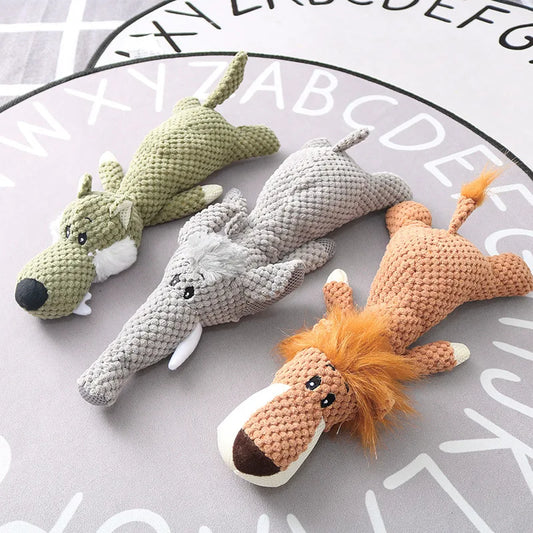 PawPlanet™ Knuffi – Quietschendes Plüschspielzeug