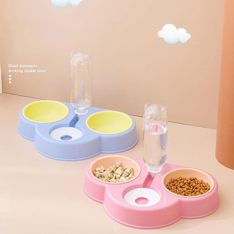 PawPlanet™ FlowBowl – 3-in-1 Futterstation mit Wasserspender