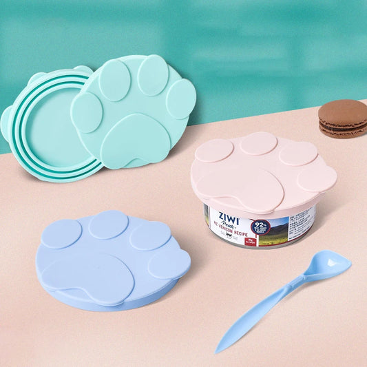 PawPlanet™ Snapi – 2-in-1 Silikondeckel mit Löffel