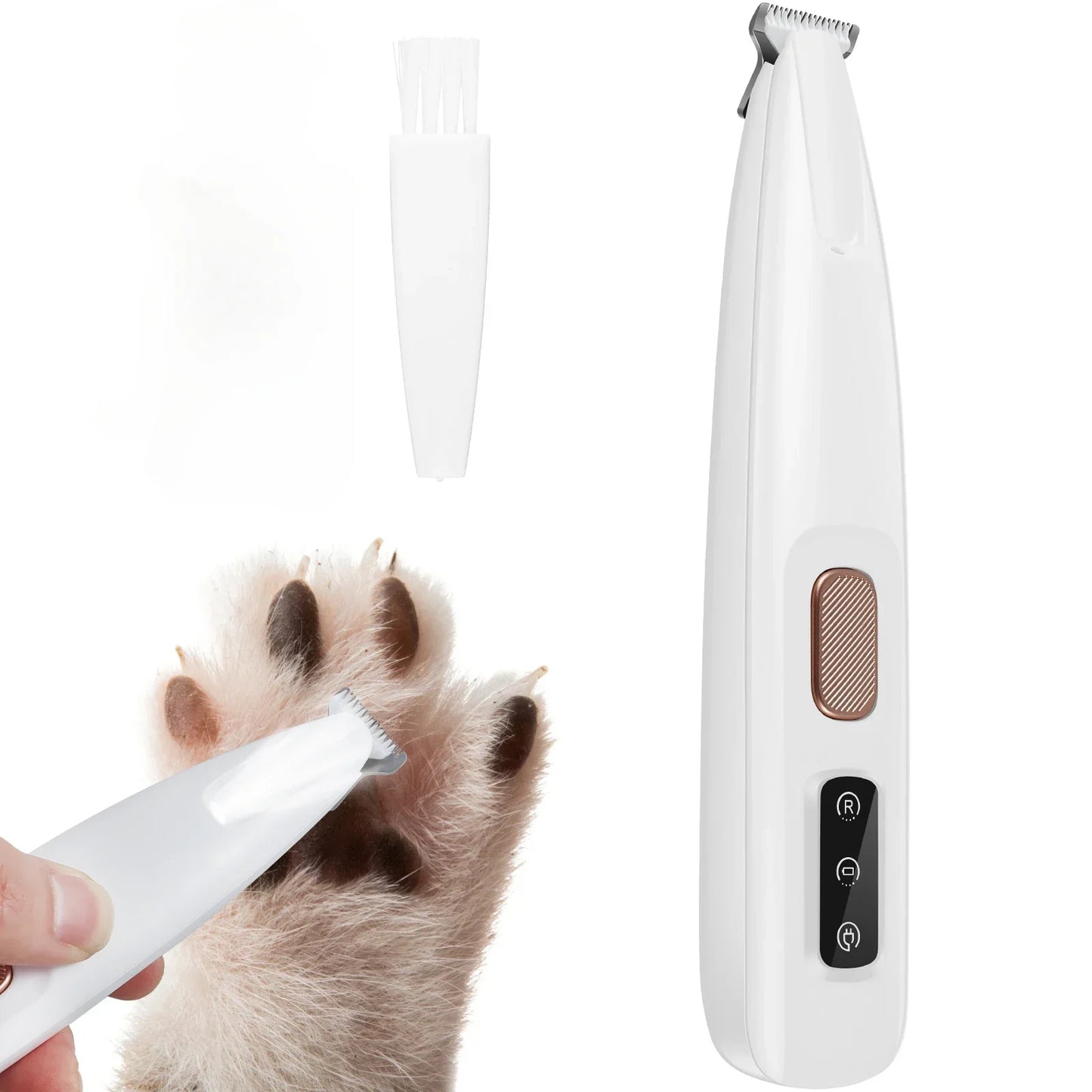 PawPlanet™ Trimi – Präzisionstrimmer mit LED-Licht