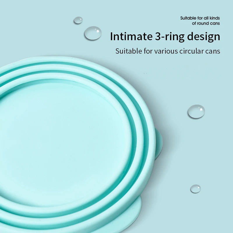 PawPlanet™ Snapi – 2-in-1 Silikondeckel mit Löffel