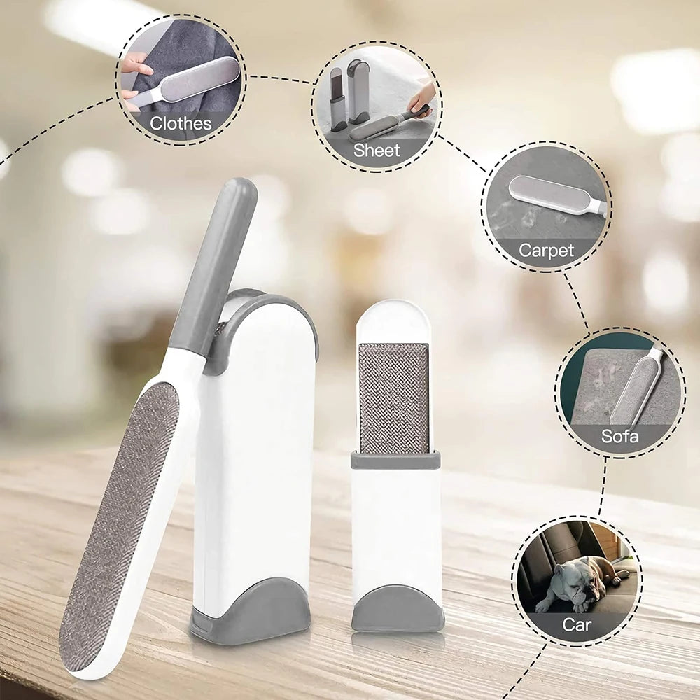 PawPlanet™ Fuzzi – Selbstreinigende Tierhaarbürste