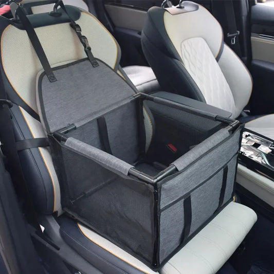 PawPlanet SafeRide – Wasserdichter Auto-Sitzkorb