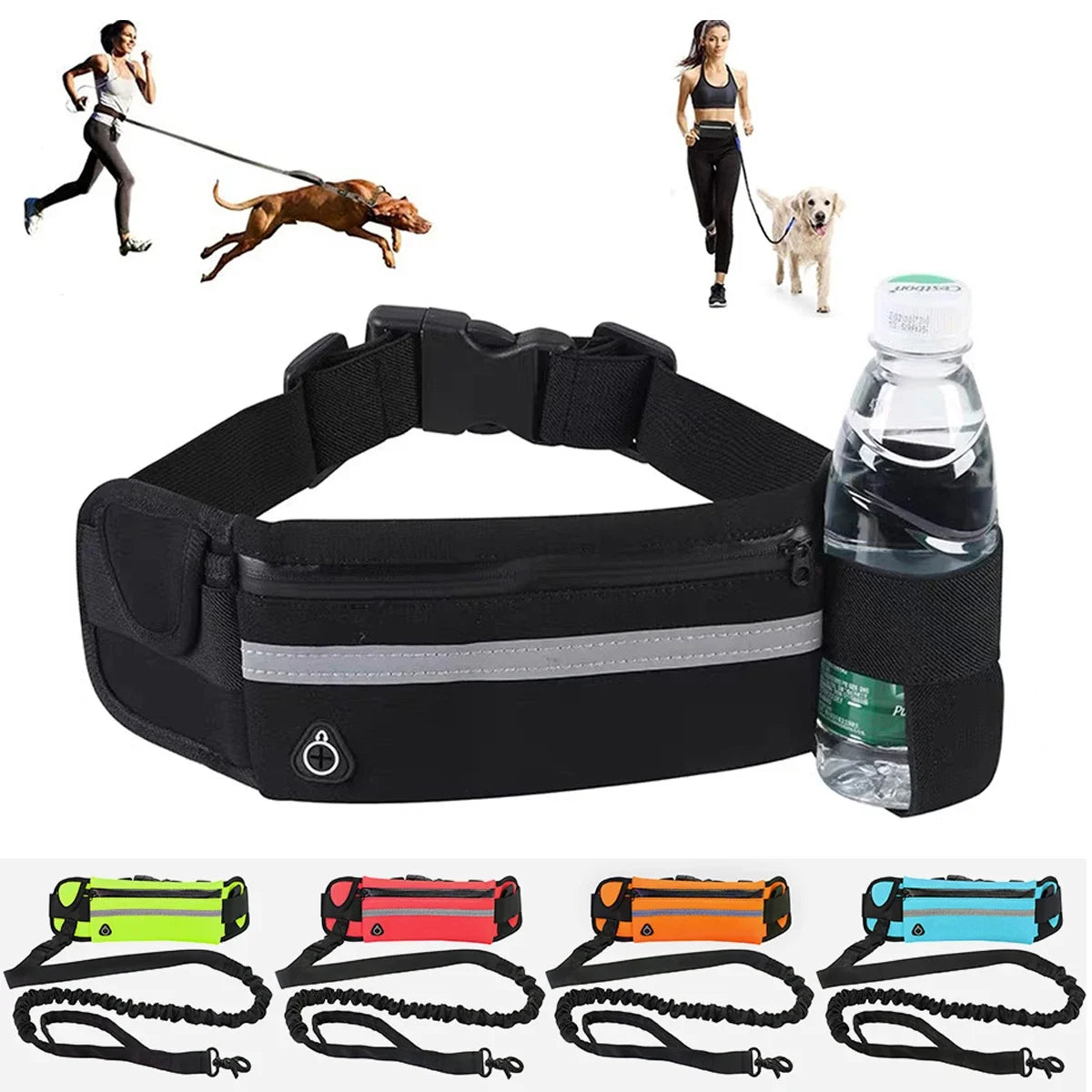 PawPlanet™ Joggy – Bauchtasche mit Hundeleine