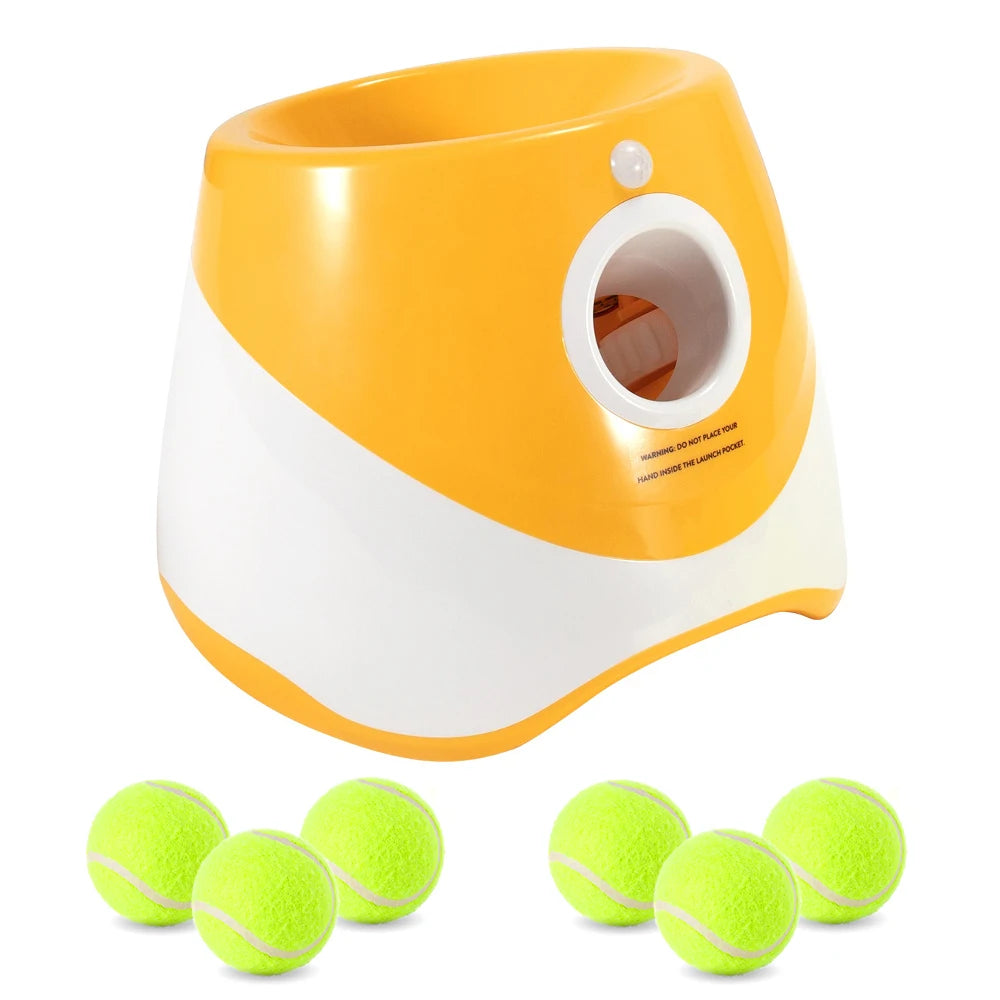 PawPlanet™ PlayMate Pro – Automatischer Ballwerfer für Hunde