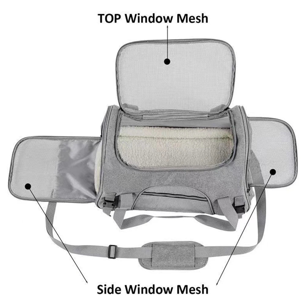 PawPlanet TravelCarrier – Tragetasche für Hunde & Katzen