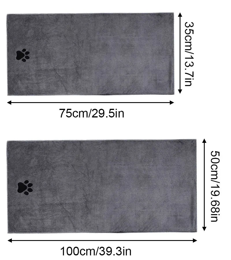 PawPlanet™ FluffyDry – Mikrofaser-Handtuch