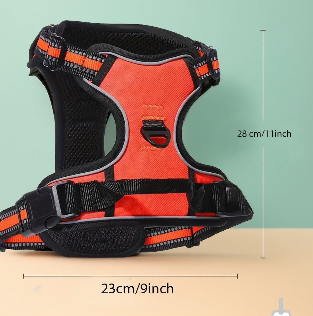 PawPlanet™ StaySafe – 3-in-1 Hundegeschirr mit Leine & Gassi-Beutelspender